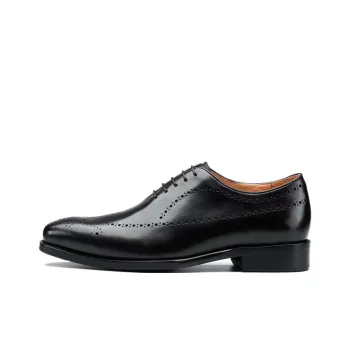 Bansley Dress Shoes Unisex Low Top Black