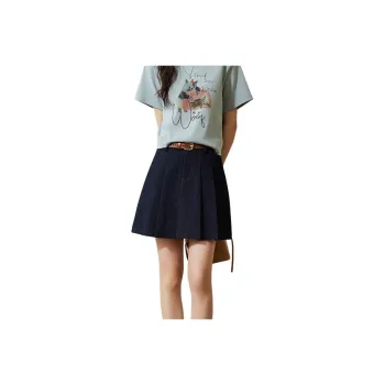MISHOW Casual Short Skirts Women's Blue