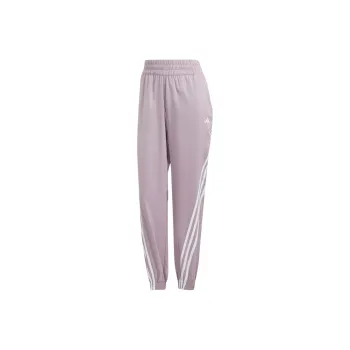 Adidas Train Icons Woven Pants Athletic Trousers Women's Gray Purple