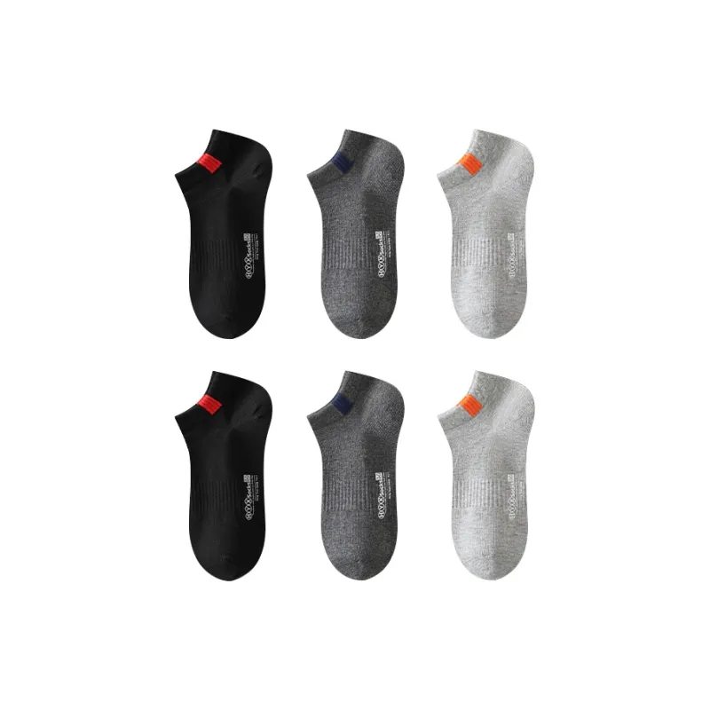 H YXIANG Ankle Socks Men's 6 Pack-0