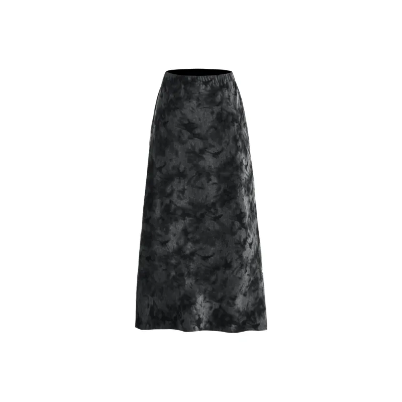 Rose Casual Long Skirts Women's-0