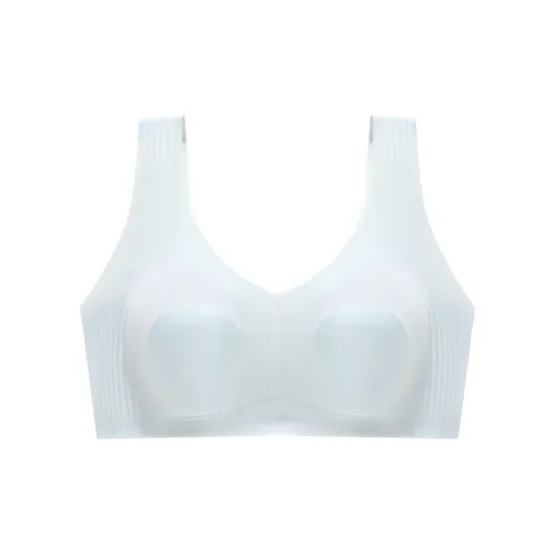 QIANLINGMEI Ice Silk Underwear Women's Ultra Thin Bra Women's