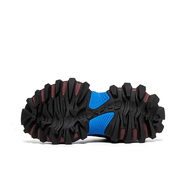 Acupuncture Cushioning, Abrasion Resistant, Lightweight, And Breathable Low Top Chunky Sneakers Men's-4