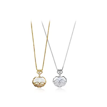 CANHUI Colored Glaze Necklaces Unisex