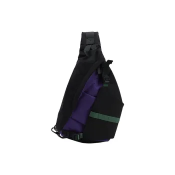 URBAN REVIVO Fabric Sling Bag Women's Black