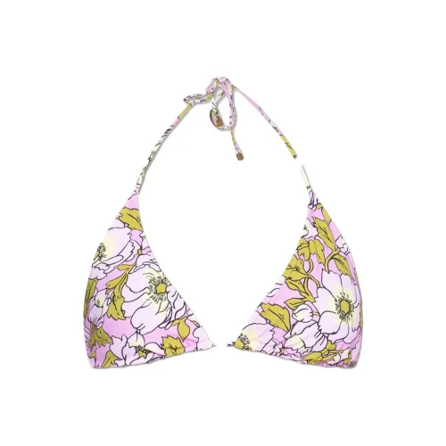 TORY BURCH Floral Printed String Bikini Top