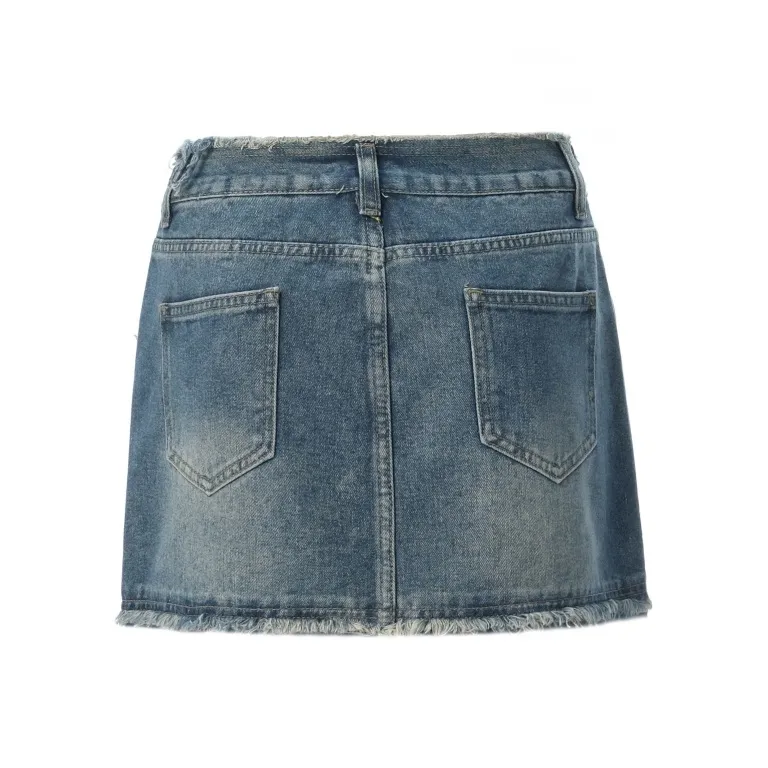 Poyz Denim Short Skirts Women's-1
