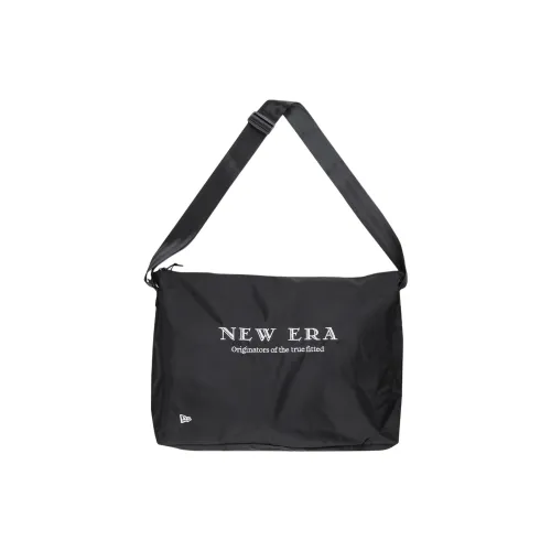 New Era Polyester Shoulder Bag Unisex Black