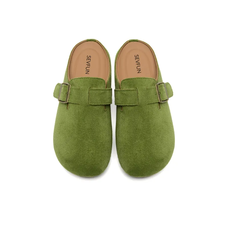 7 SEVFUN Slip Resistant Closed Toe Slippers Women's-19