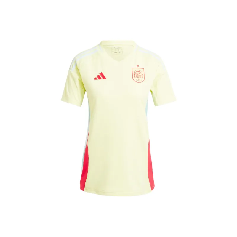 Adidas Soccer SPAIN 24 AWAY JERSEY Soccer Jerseys Women's Yellow-0