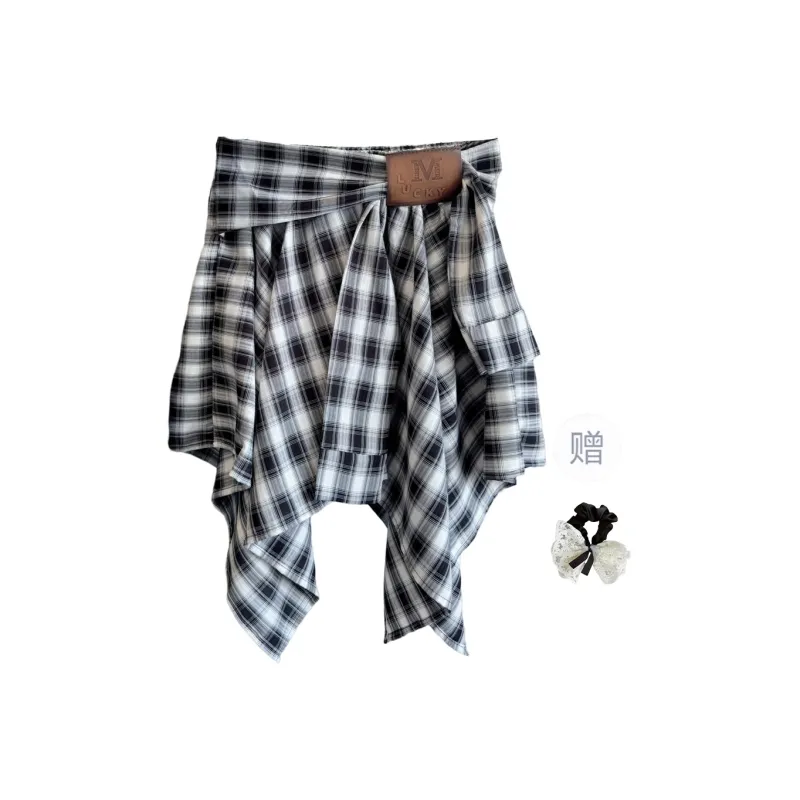 TUSHIFEI Casual Short Skirts Women's-10