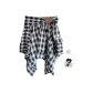 (White Plaid+Hair Tie) Included