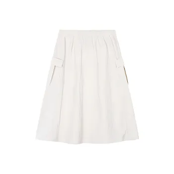 Anta x ZHONGGUOGUOJIADILI,LIANMINGKUAN Outdoor Collection Casual Long Skirt Women's Jade Gray