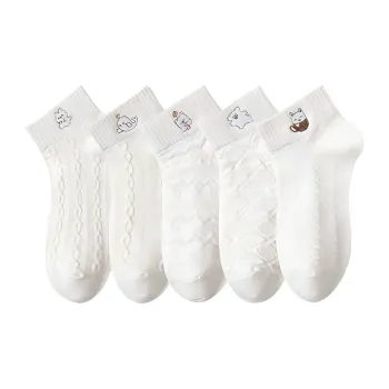 MIIOW Ankle Socks Women's 5 Pack