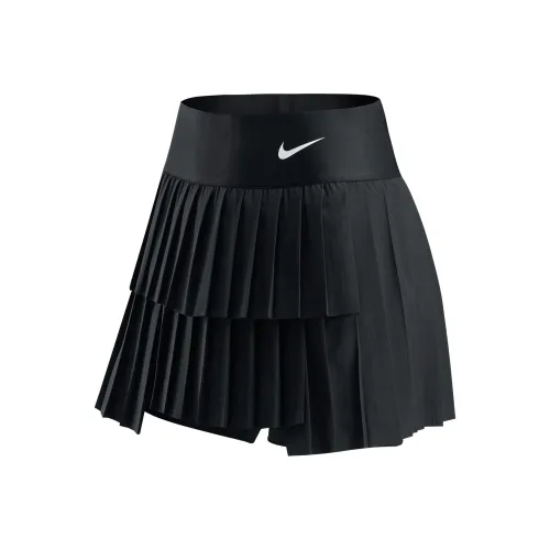 Nike Court Advantage Casual Short Skirts Women's Black/White