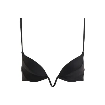 H&M Padded Bikini Top Black