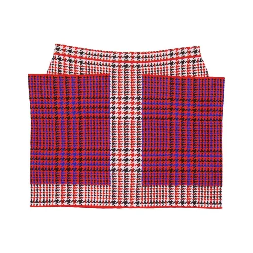Burberry Casual Short Skirts Women's Bright Red