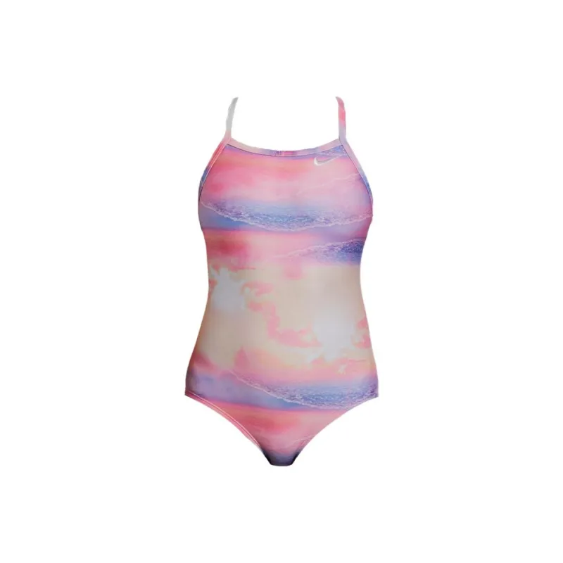 Nike One-Piece Swimsuits Women's Pink-0