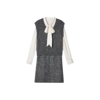 PSALTER Skirt Set Women's Silver