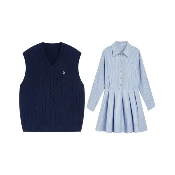 LEMON FAIRY Skirt Set Women's Blue