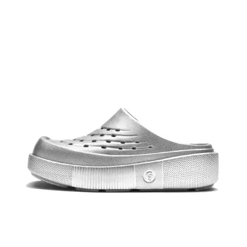 GONGJI Strange Nebula Clogs Unisex Silver