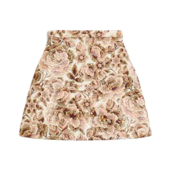 Valentino Après L'hiver Floral Patterned Mini Skirt