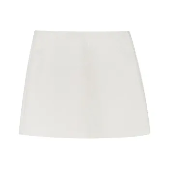 XINBANGBANG Casual Short Skirts Women's Apricot