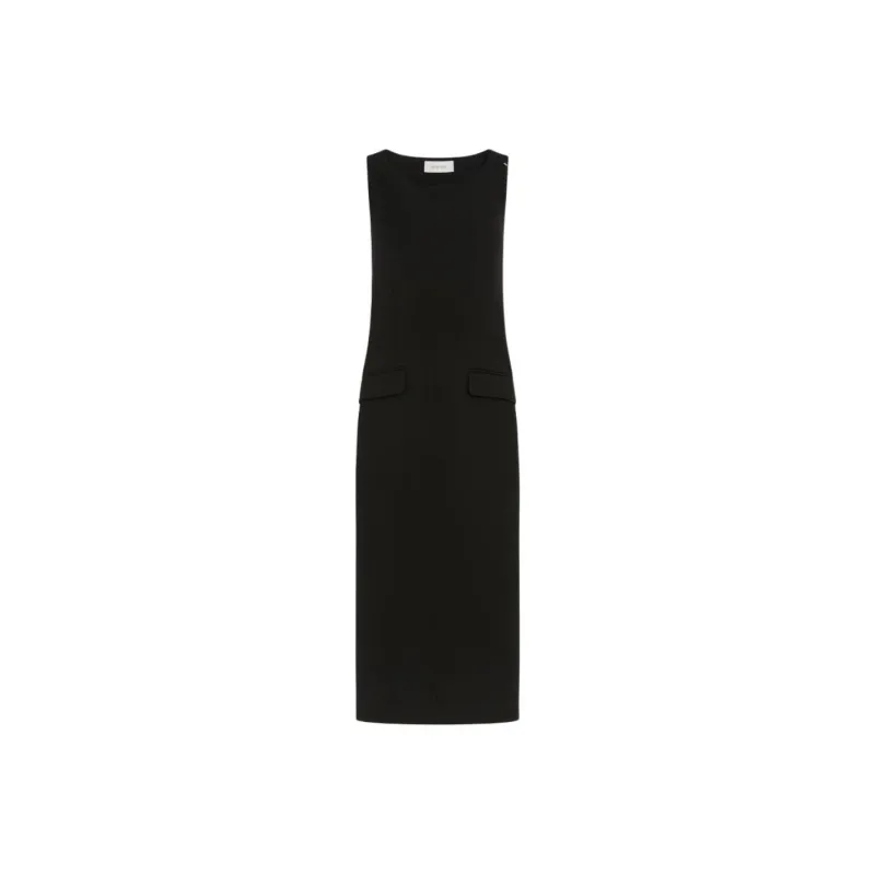 SportMax Folded edge Midi Dress-0