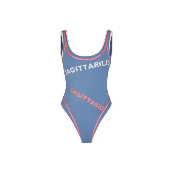 FENDI Lycra SS23 One-piece Swimsuit Women's Blue
