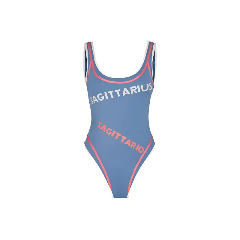 FENDI Lycra SS23 One-piece Swimsuit Women's Blue-0