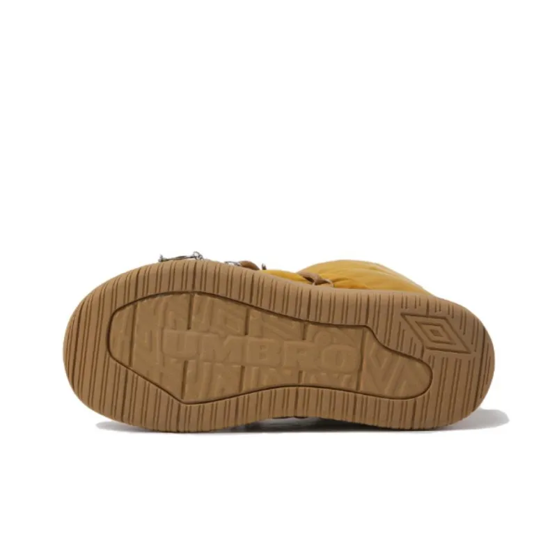 LEEY x Umbro Ankle Boots Unisex Dark Yellow-4