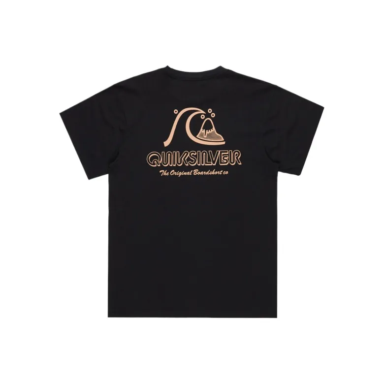 Quiksilver Evo Original T Shirt Men's Black-1