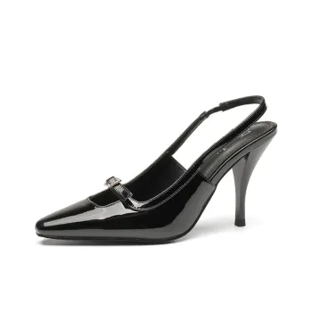 TATAYA Slim Heel High Heels 9cm Women's Black