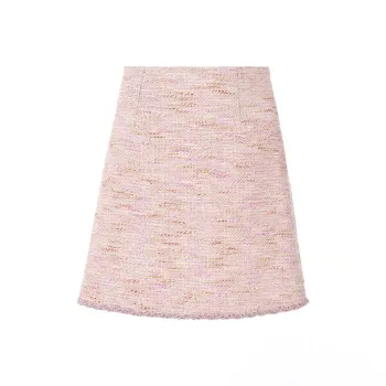 BESIONIA SS25 Casual Short Skirts Women's Pink Purple