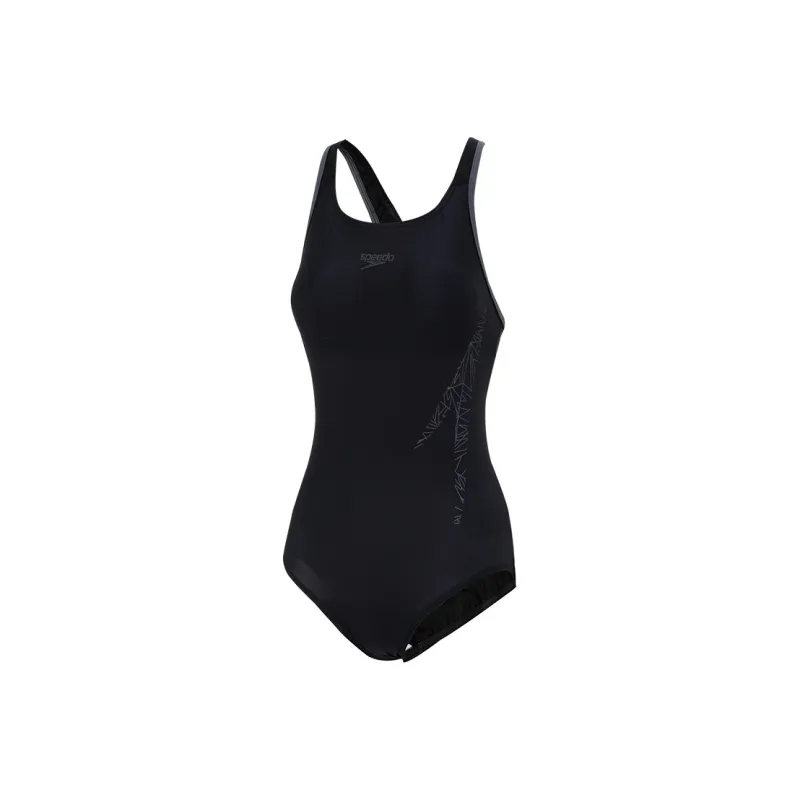 Speedo One piece Swimsuit Women's Black-0
