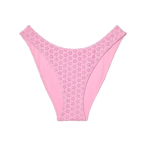 Victoria's Secret PINK BY FRANKIES BIKINIS GOLDEN HOUR EYELET BIKINI BOTTOM/PSE Swimming Shorts Women's Pink