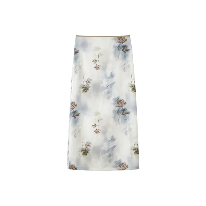 ZHOUMIAO Casual Long Skirts Women's-4
