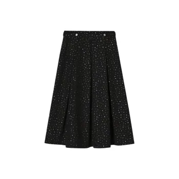 PSALTER Casual Long Skirt Women's Raven