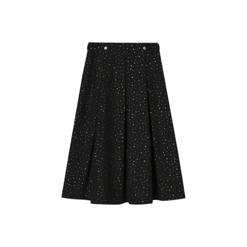 PSALTER Casual Long Skirt Women's Raven-0
