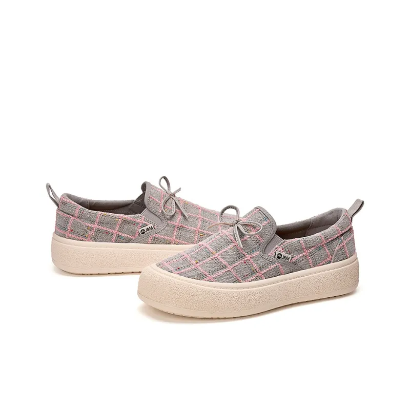 Joy&Mario Abrasion Resistant Height Increasing Slip Resistant Low Top Casual Shoes Women's-2