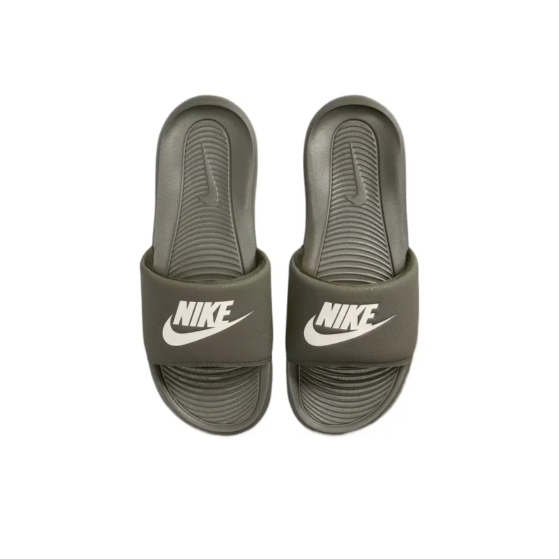 Nike Victori One Slip Resistant Slide Slippers Men's Army Green-2