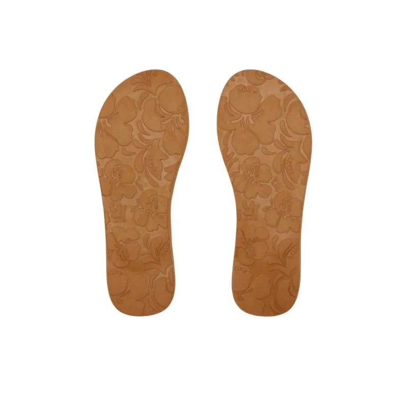 ROXY Abrasion Resistant Flip Flops Women's Black-4