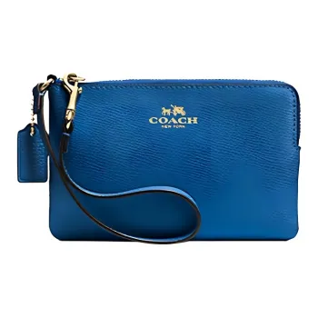 COACH Corner Zip Clutches