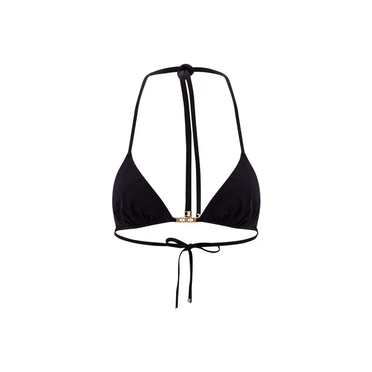CELINE Triomphe Triangle Bikini Top-0