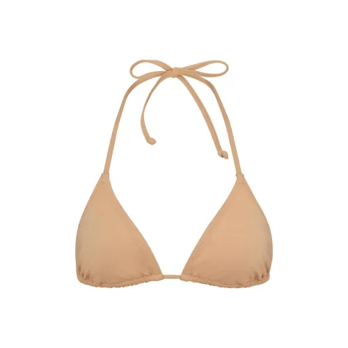 SKIMS SIGNATURE SWIM TRIANGLE TOP Bikini Women's OCHRE/Ochre
