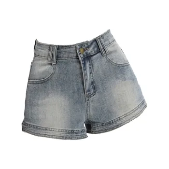 Spicy Gals Denim Shorts Women's Vintage Blue