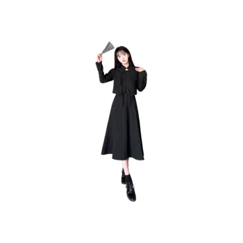 GULIANFEI Skirt Set Women's Black