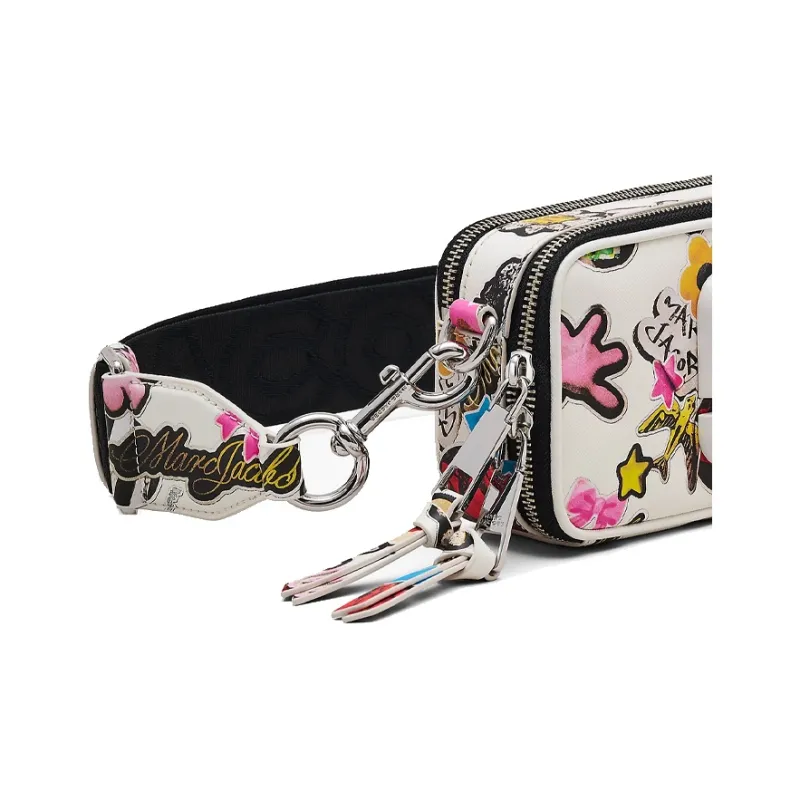MARC JACOBS The Snapshot Sticker White Multi-6