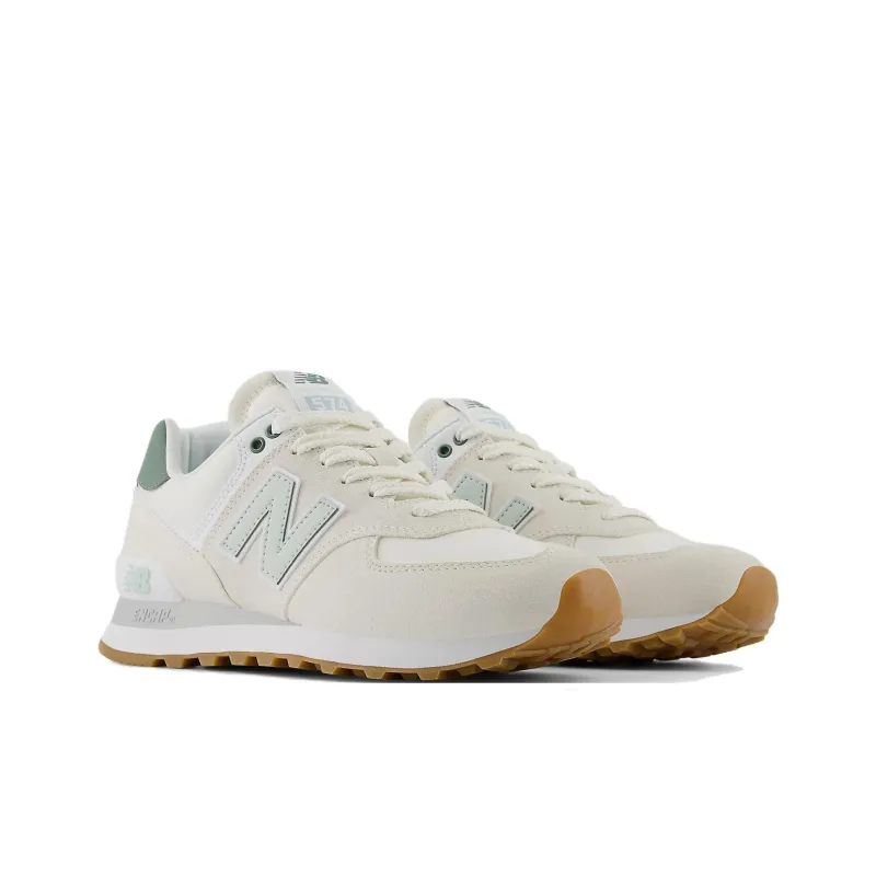 New Balance 574 Sea Salt New Spruce Women's-2