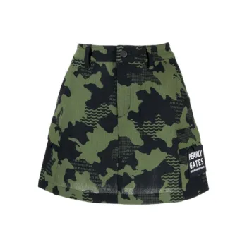 PEARLY GATES Camouflage print Mini Skirt
